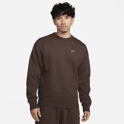 Nike Solo Swoosh Men's Fleece Crew. Nike ID